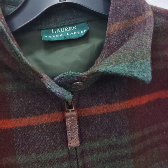 Lauren Ralph Lauren Front Zip Wool Jacket Size M - Picture 6 of 14